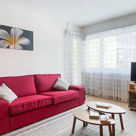 Apartment Zentrale In Mit Grossem Balkon St. Moritz