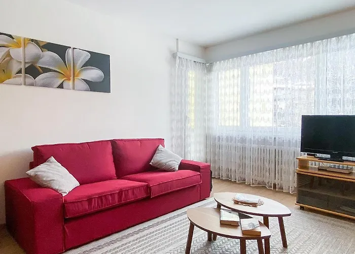 Appartement Zentrale In Mit Grossem Balkon Saint-Moritz