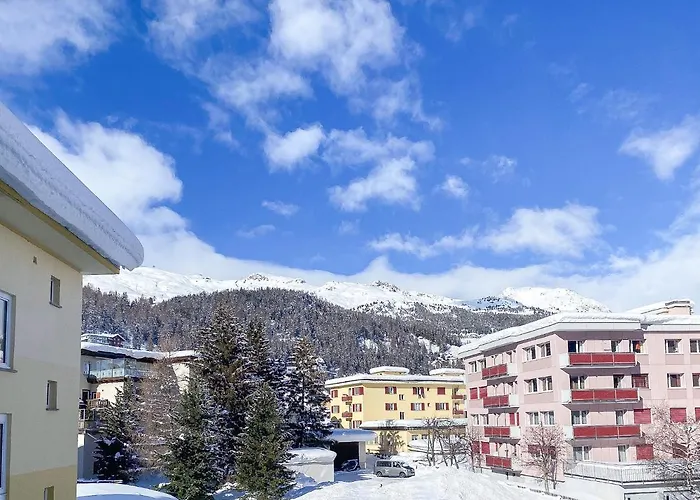 Appartement Zentrale In Mit Grossem Balkon Saint-Moritz