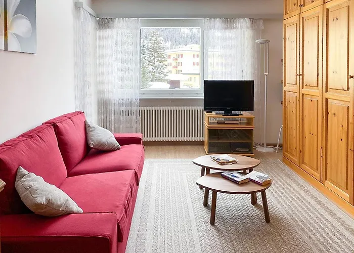 Appartement Zentrale In Mit Grossem Balkon Saint-Moritz