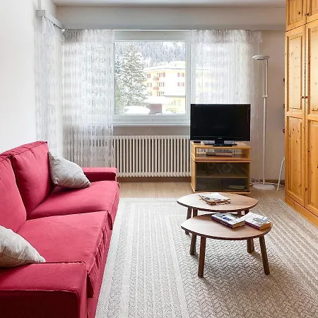 公寓 Zentrale In Mit Grossem Balkon 圣莫里茨